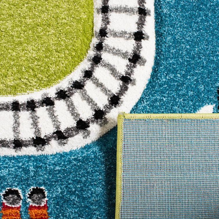 Andover Mills™ Baby & Kids Gaven Green/Ivory Rug