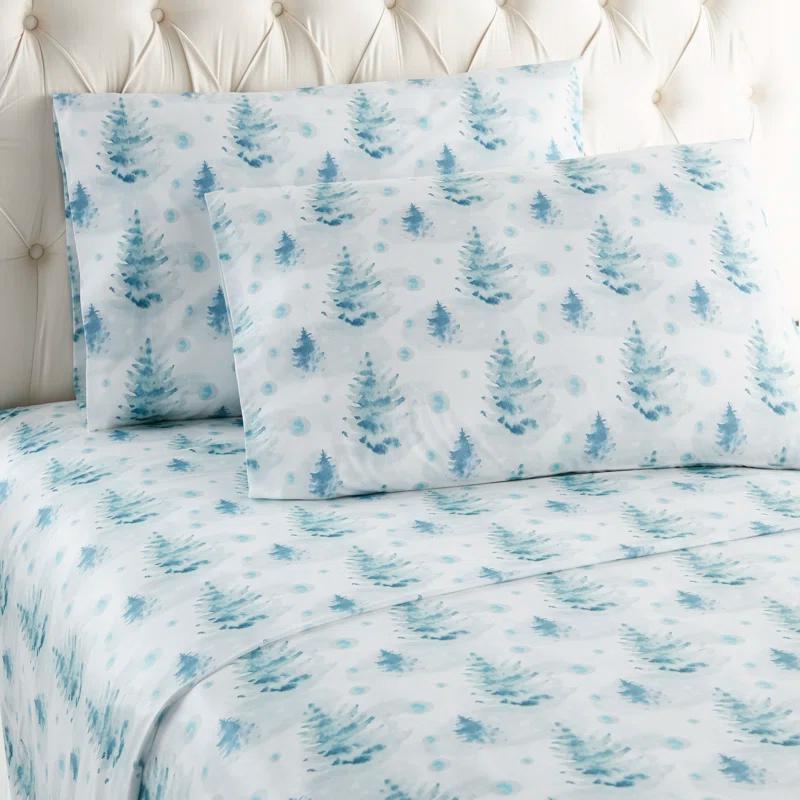 Micro Flannel® Micro Flannel® Printed Deep-Pocket Sheet Set