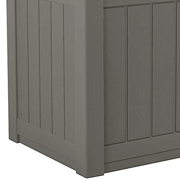Suncast Suncast 22 Gallon Water Resistant Deck Box with Storage Seat