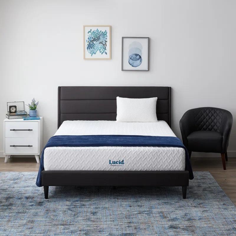 Lucid 12'' Medium Gel Memory Foam Mattress