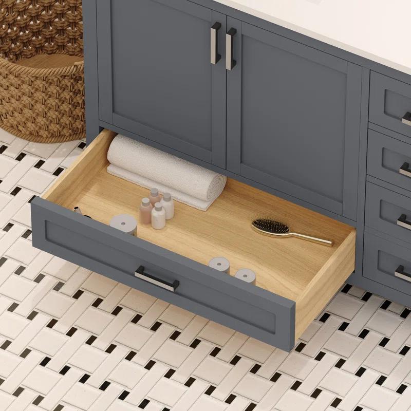 Ayna Decors Rooh 71 Double Bathroom Vanity Base Only