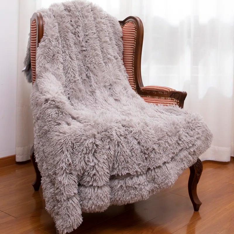 Cheer Collection Plain Weave / Muslin Throw Blanket