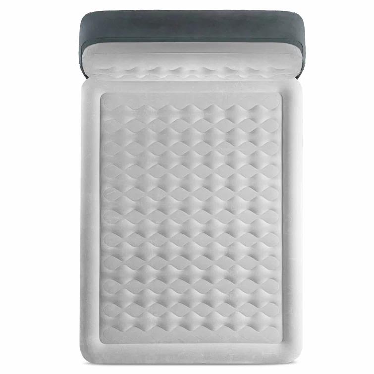 Intex Intex Dura-Beam Deluxe Ultra Plush Headboard Queen Mattress with Built-In Pump