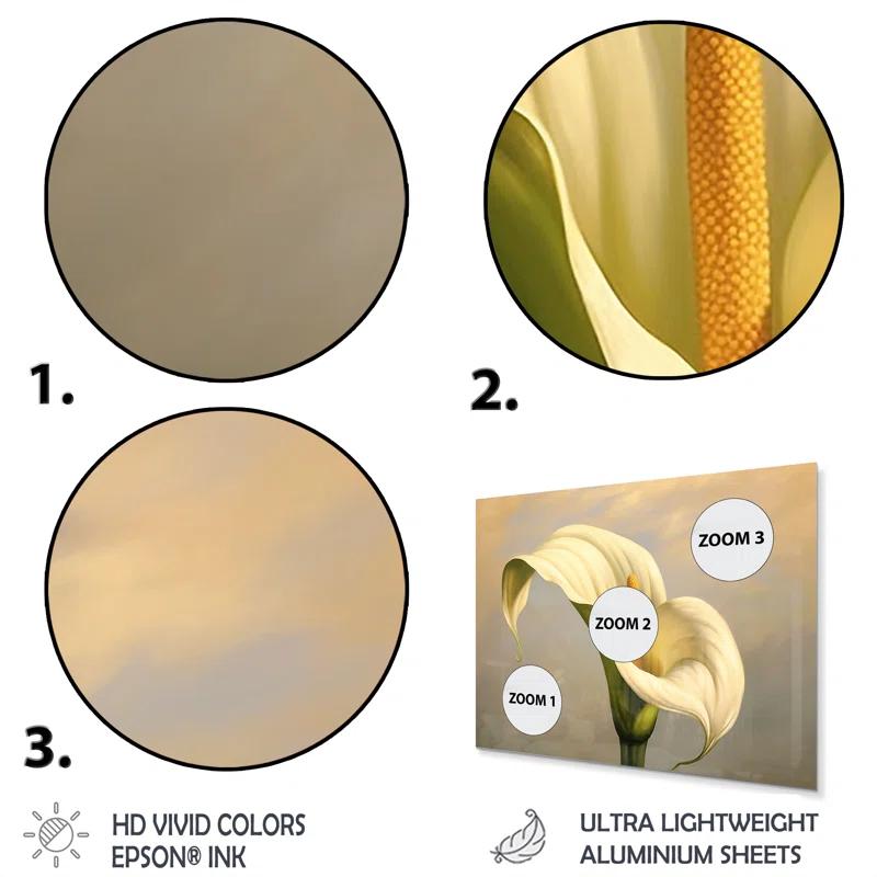 Design Art Plants & Flowers Wall Decor on Metal