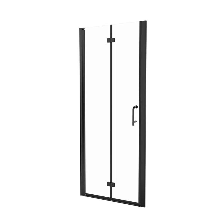 JimsMaison 30 In. W X 72 In. H Pivot Semi-Frameless Shower Door JMGBSD0430B