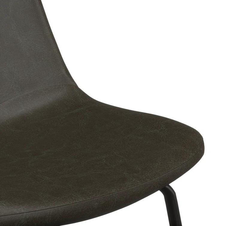 Kody Vegan Leather Bar & Counter Stool (Set of 2)