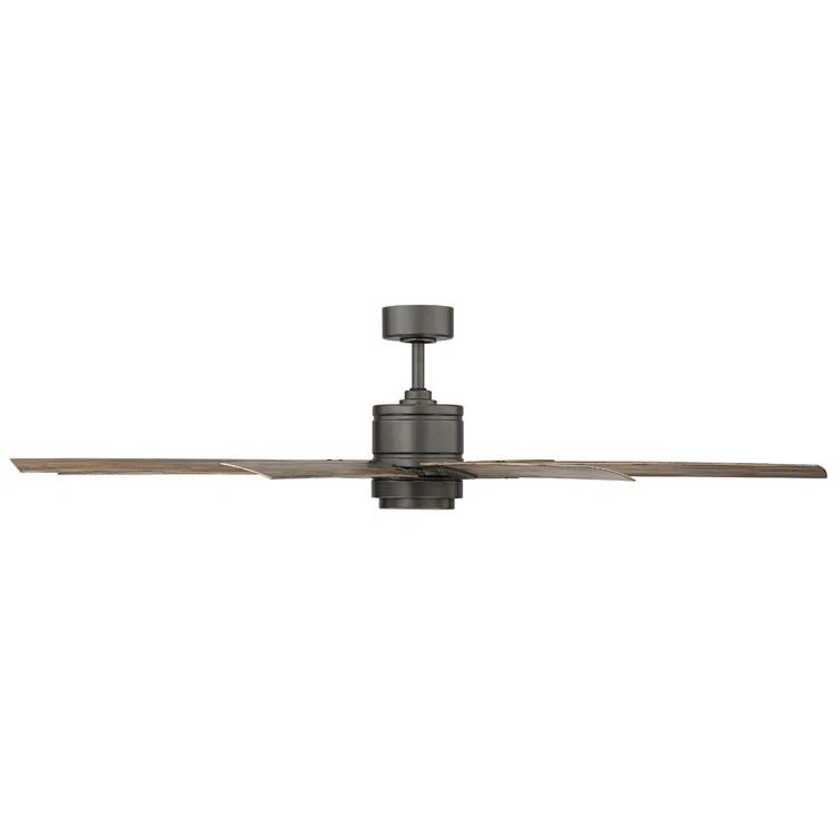 Renegade 8 - Blade Outdoor / Indoor Smart Ceiling Fan with Remote Control and LED Light Kit Included