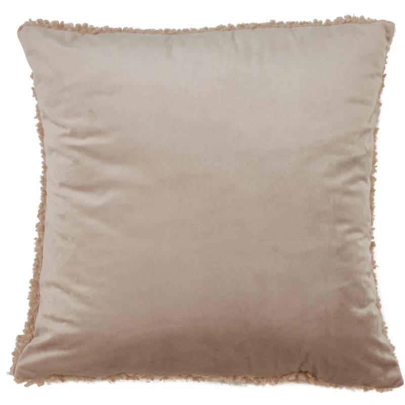 Wade Logan® Faux Fur Throw Pillow, Cover Only