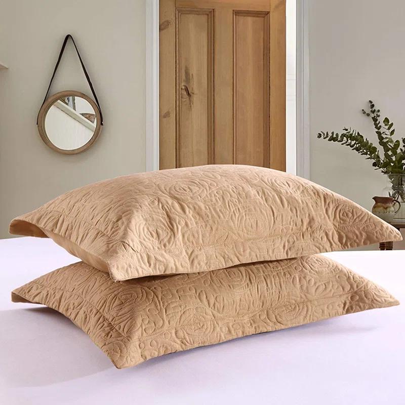 MarCielo P-solid Shams Pillow Sham (Set of 2)