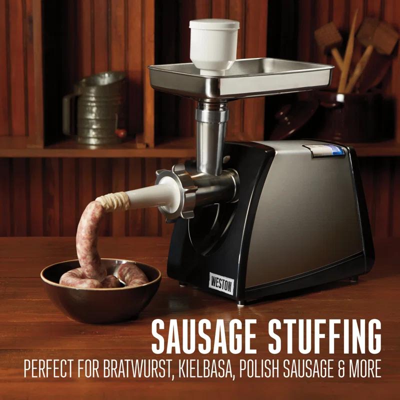Weston Weston Stainless Steel Electric Meat And Sausage Mixer