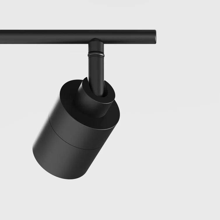 Vidalite Shura 4-Light Integrated LED Track Light w/ Rotatable Heads, 3 ft. Track Lighting Kit, 3000k, 2240 Lumen