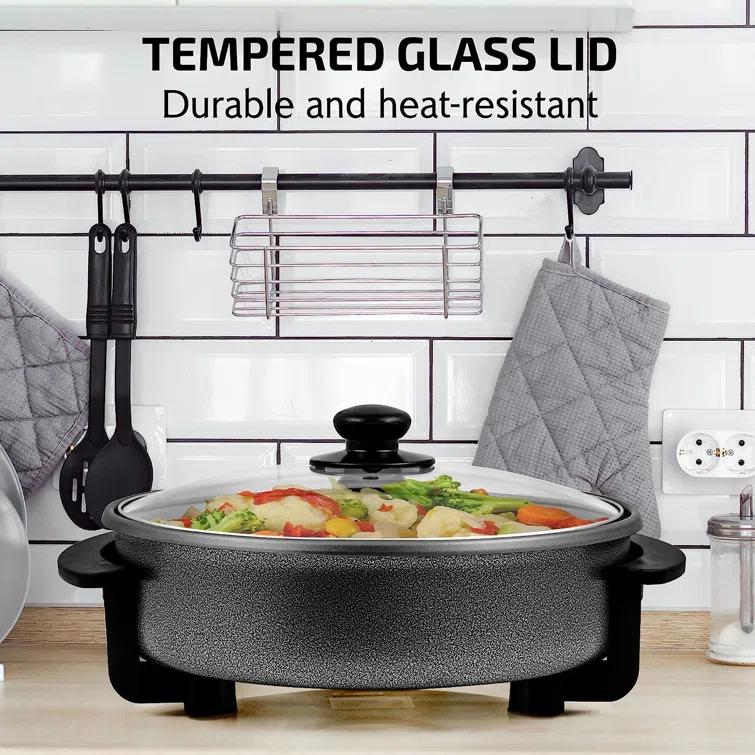 OVENTE 12" Electric Skillet and Frying Pan & Reviews | Wayfair