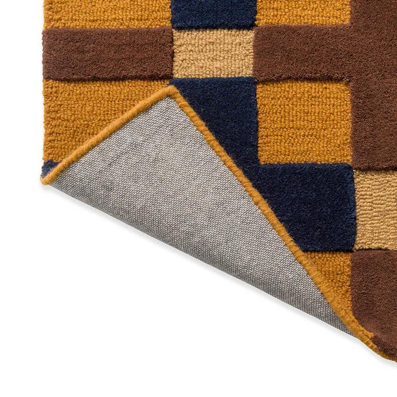 Brink & Campman Wool Plaid Rug