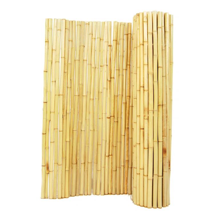 Backyard X-Scapes Natural Bamboo Fencing Decorative Privacy Screen No Dig Fence Panel