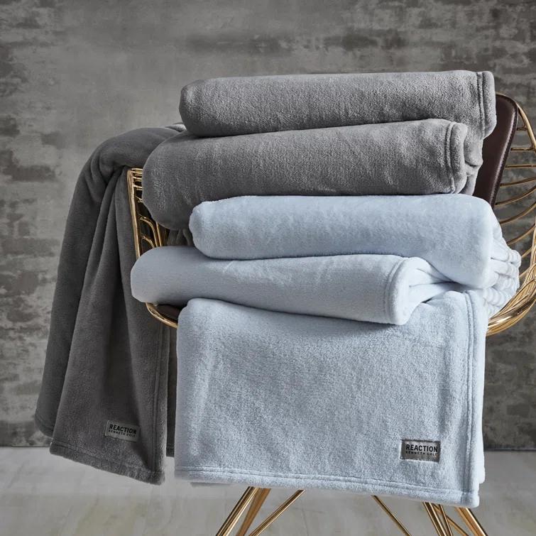 Kenneth Cole Reaction Ultra Soft Fleece Blanket & Reviews | Wayfair