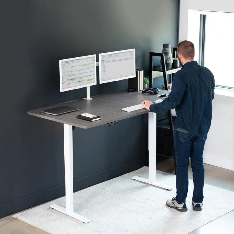 Vivo VIVO Single Motor Electric Desk with Push Button Memory Controller