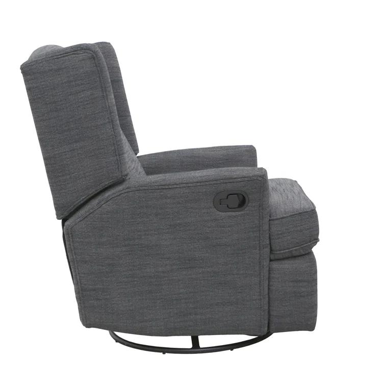 Heming Wingback Recliner Nursery Glider
