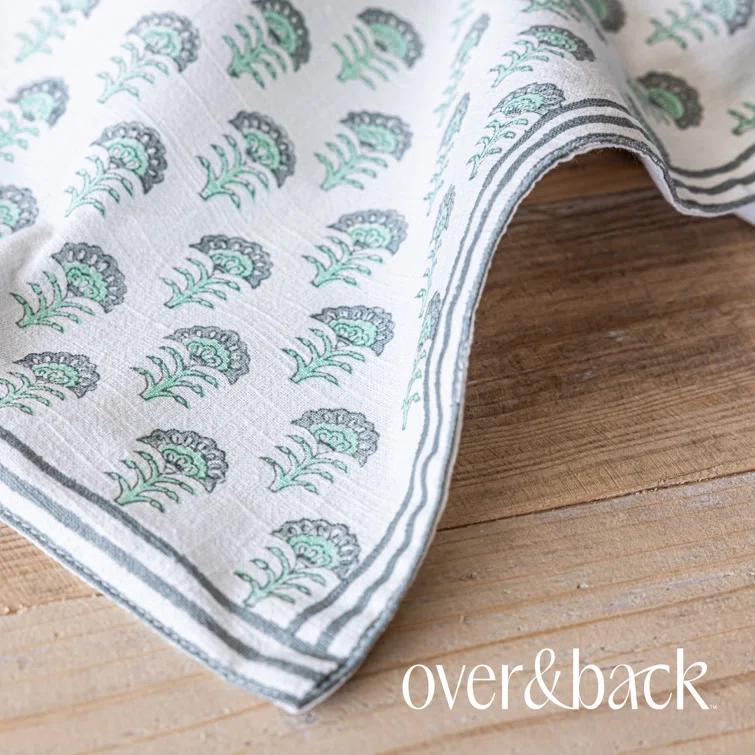 over&back Hand-Blocked Table Runner