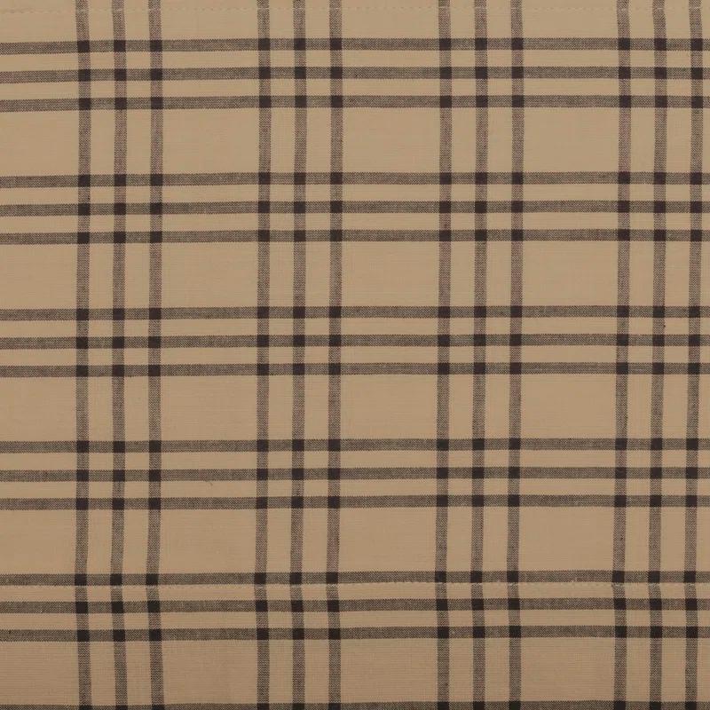 VHC Brands Sawyer Mill Plaid Cotton Tailored Window Valance