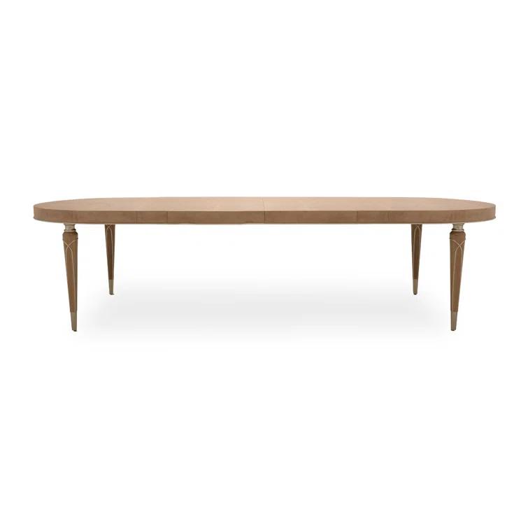 Michael Amini Villa Cherie Extendable Oval Dining Table