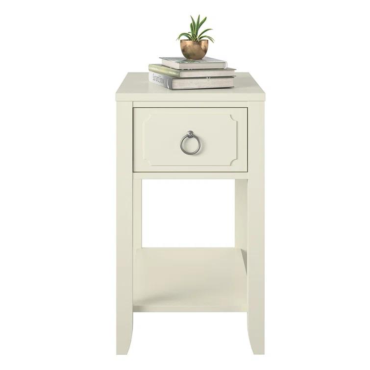 Novogratz Her Majesty End Table with Storage