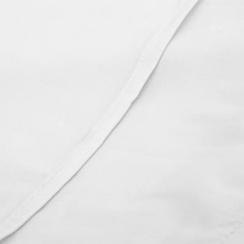 NTBAY Egyptian-Quality Cotton Sham Covers, 500 Thread Count Cotton Sateen Square Pillow Covers - NTBAY (Set of 2)