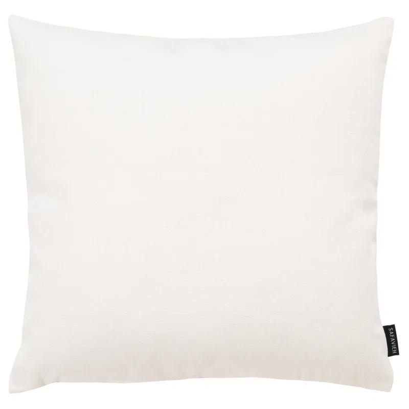 Safavieh Embroidered Cotton Reversible Throw Pillow