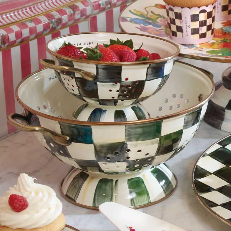 MacKenzie-Childs Large Colander