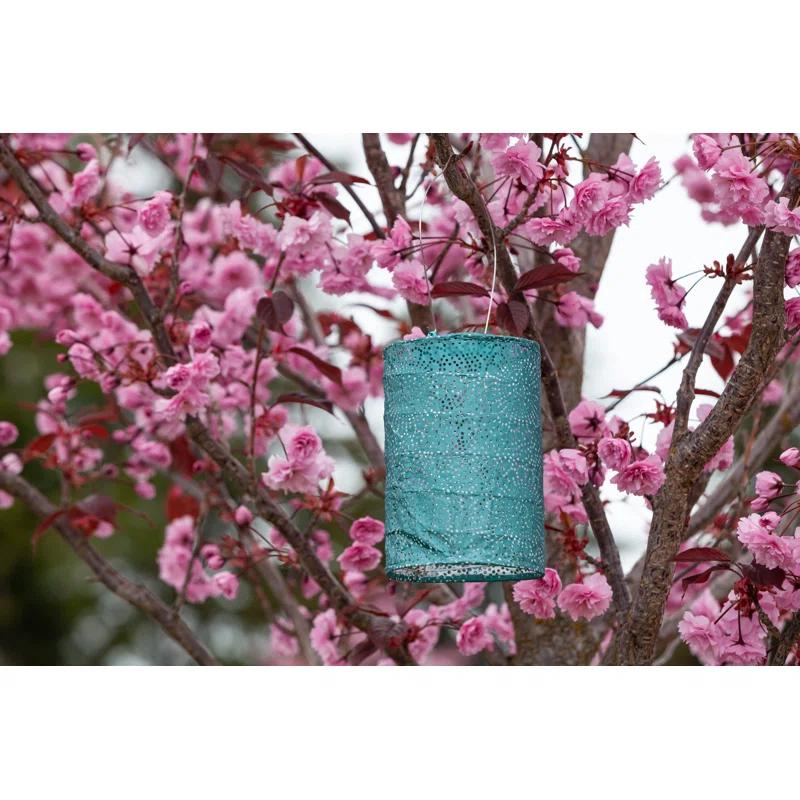 Soji Stella Cylinder Solar Outdoor Lanterns - Set of 2
