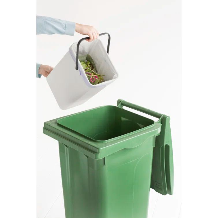 Brabantia Sort & Go Plastic Recycling Bin, 3.2 Gallon