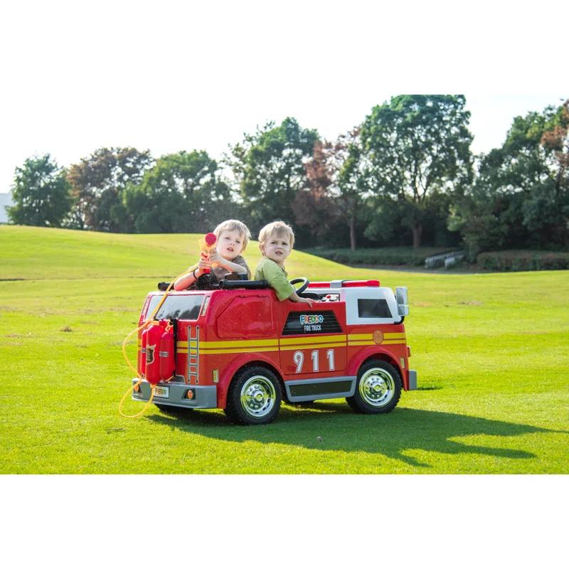 Freddo Freddo 24 Volt 2 Seater Police / Fire Department Battery Powered Ride On with Remote Control