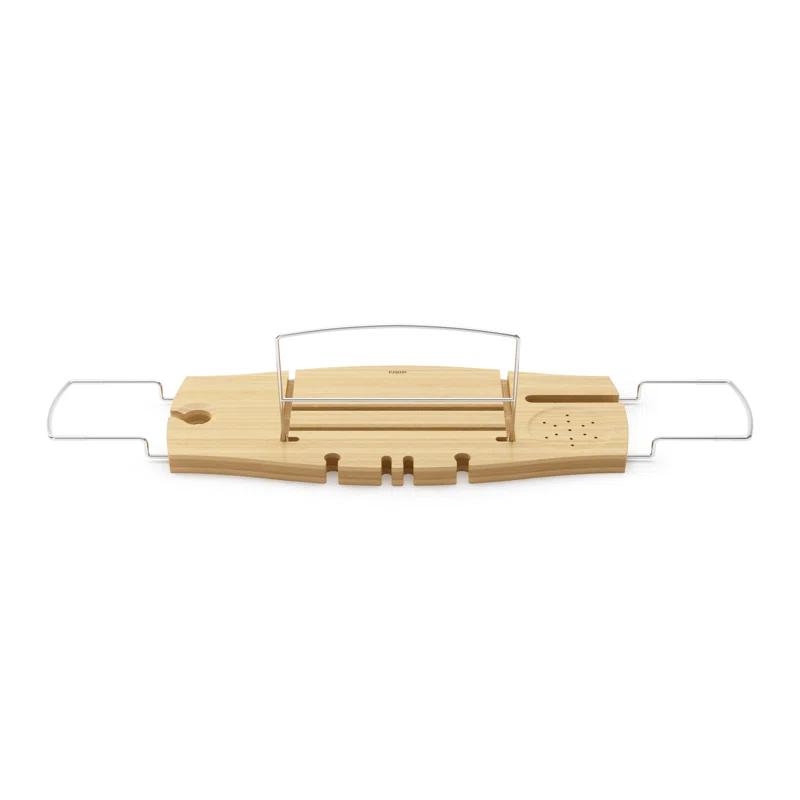Aquala Freestanding Bamboo Bath Caddy