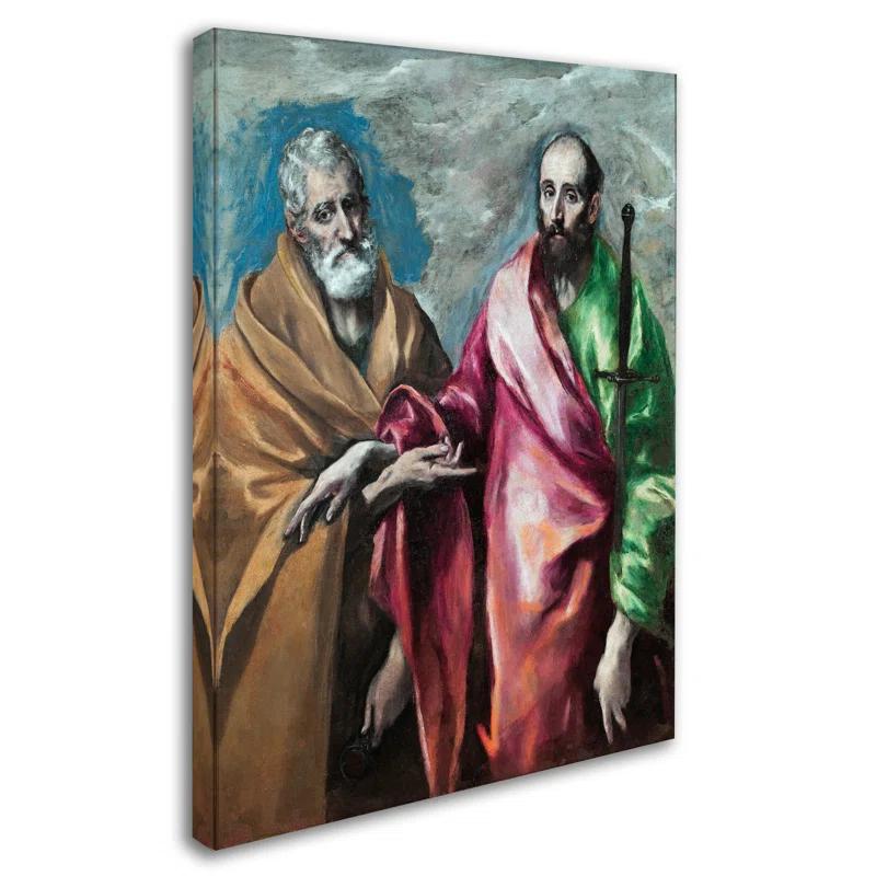 Trademark Fine Art " Saint Peter And Saint Paul " by El Greco