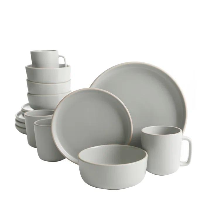 Zuma 16 Piece Dinnerware Set, Service for 4