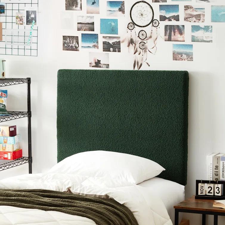 DormCo Villa Classic Upholstered Boucle Headboard Twin XL | Wayfair