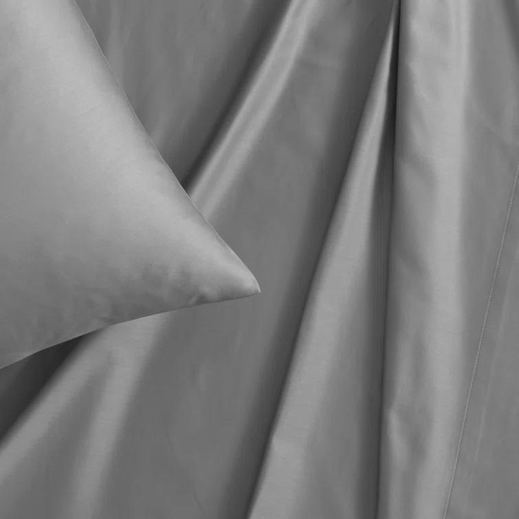 Vera Wang Vera Wang T800 Sateen Solid CVC Sheet Set