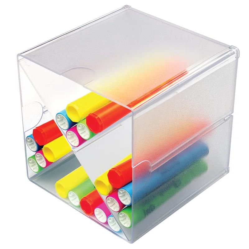 Deflect-O Corporation Plastic Stackable Desk Organizer