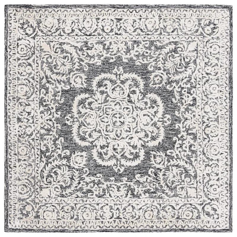 Charlton Home® Bathsheeb Hand Tufted 60% Wool, 20% Bamboo Silk, 20% Cotton With Cotton Backing Oriental Rug