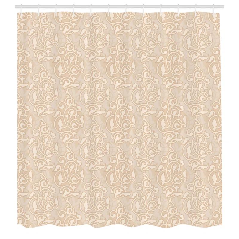 Ambesonne Shower Curtain with Hooks Included