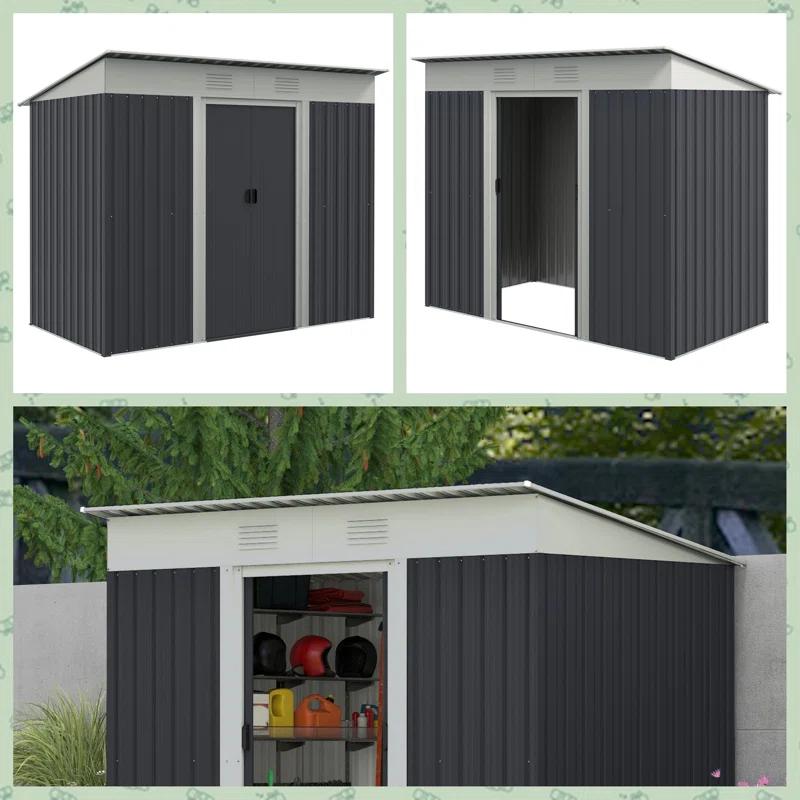 Outsunny 85.5" W x 48" D Storage Shed
