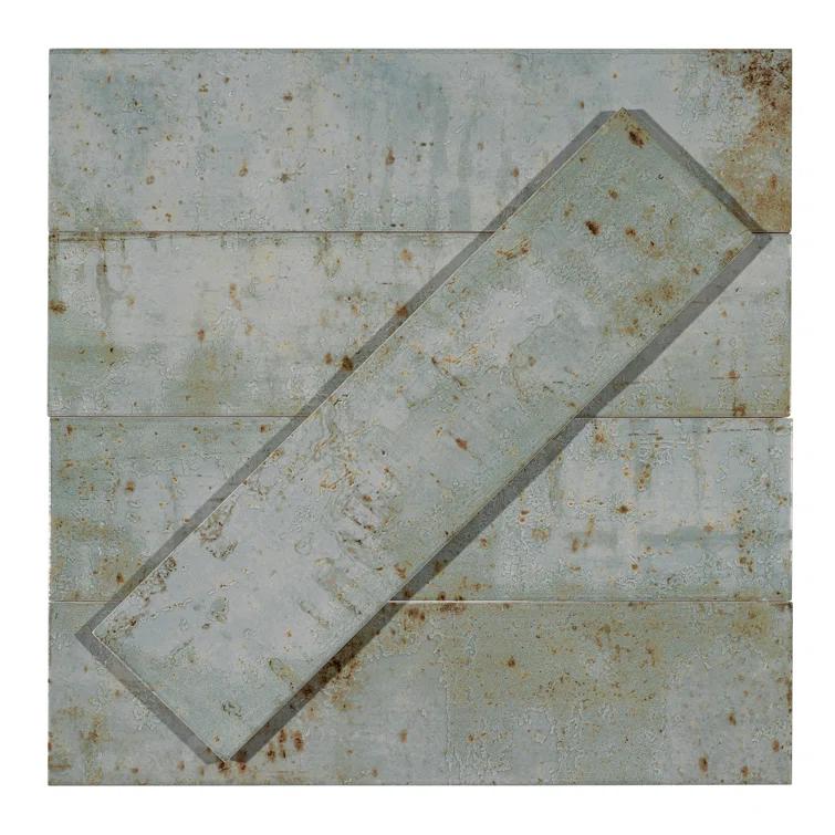 Andova Serenite 4-in. x 16-in. Subway Vintage Look Glazed Porcelain Vintage Wall Tile