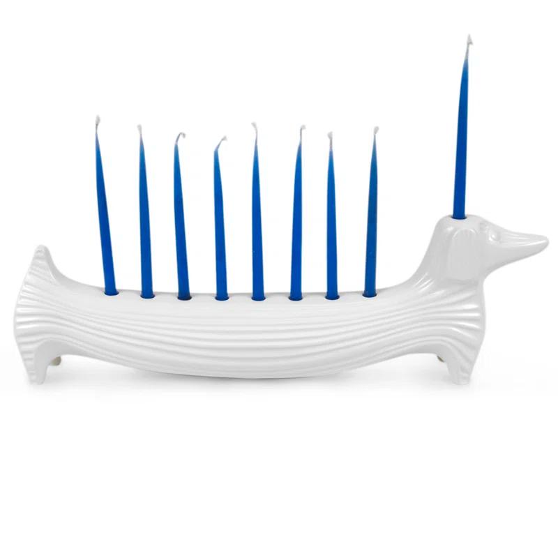 Menagerie Dachshund Menorah