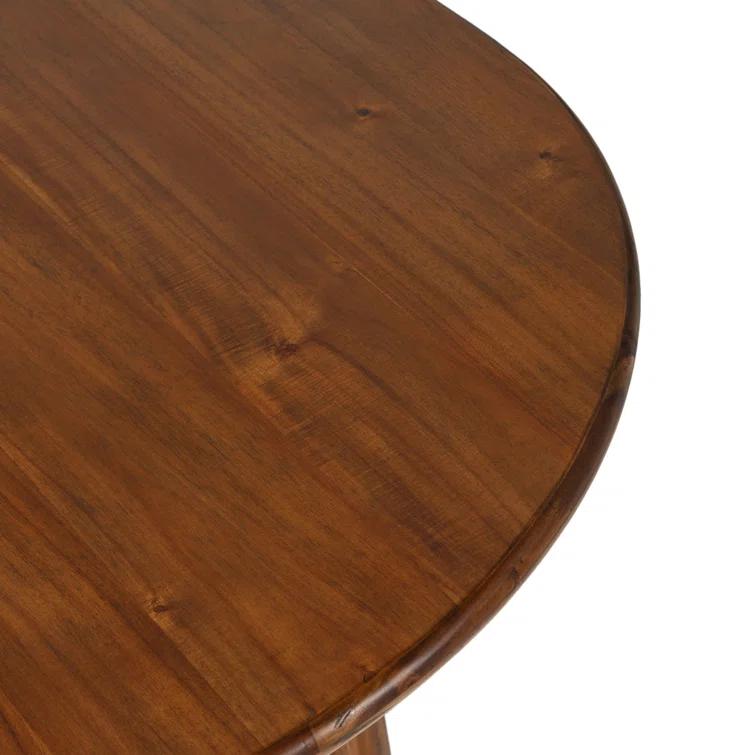 Gilda Oval Dining Table - Brown / 118"W