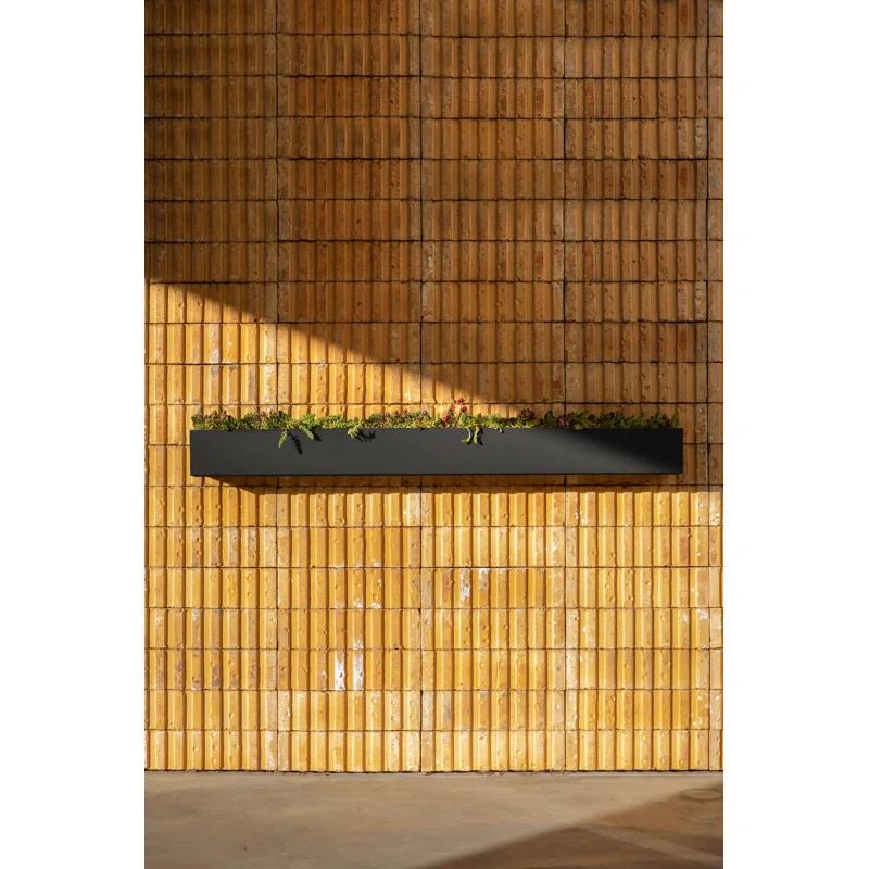 Geo Series Plastic Trough Hanging Planter