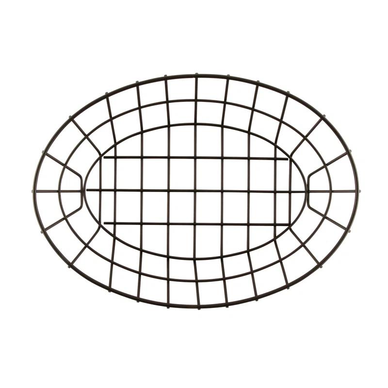 G.E.T. 4-30188 – 12" X 8.25" Oval Grid Basket, 2" Tall
