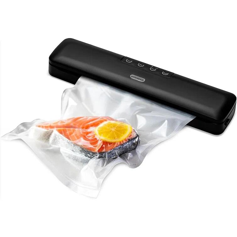Ovente Ovente Automatic Vacuum Sealer Machine With Sealing Bags And Tube, Black Sv2906B