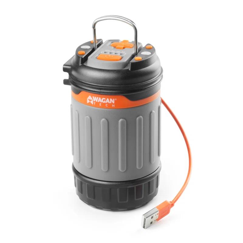 Wagan Brite-Nite 6.27'' Battery Powered Integrated LED Outdoor Lantern