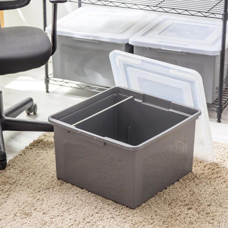 IRIS USA, Inc. IRIS USA, Inc. Plastic Storage Tub & Tote (Set of 3)