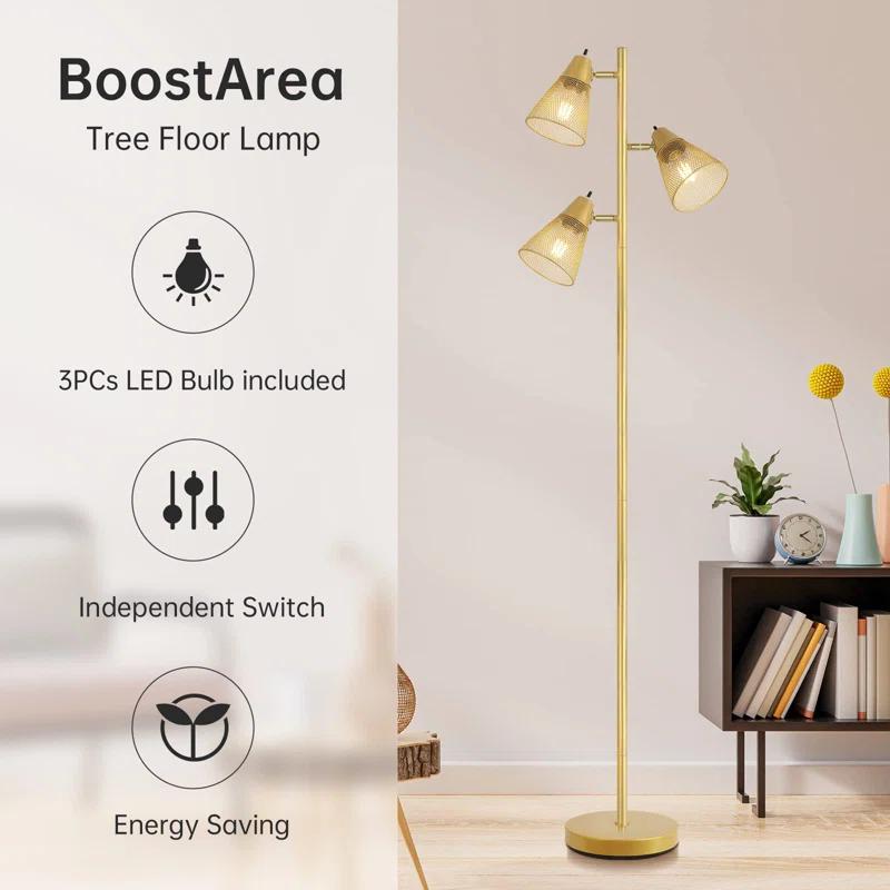 63.5'' Tree Floor Lamp