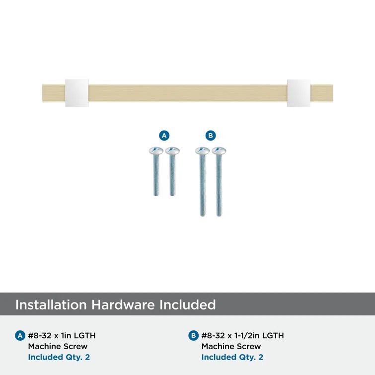 Amerock Mulino 3-3/4 inch (96mm) Center-to-Center